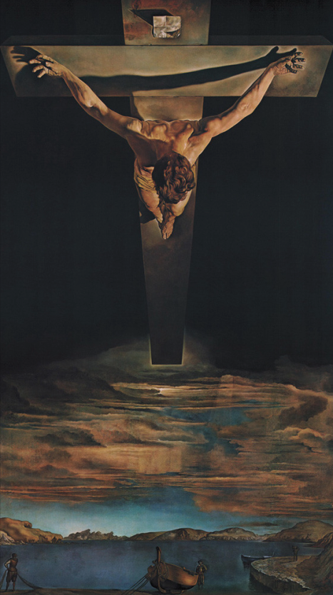 De Christus van de Heilige Johannes van het Kruis ©Salvador Dali