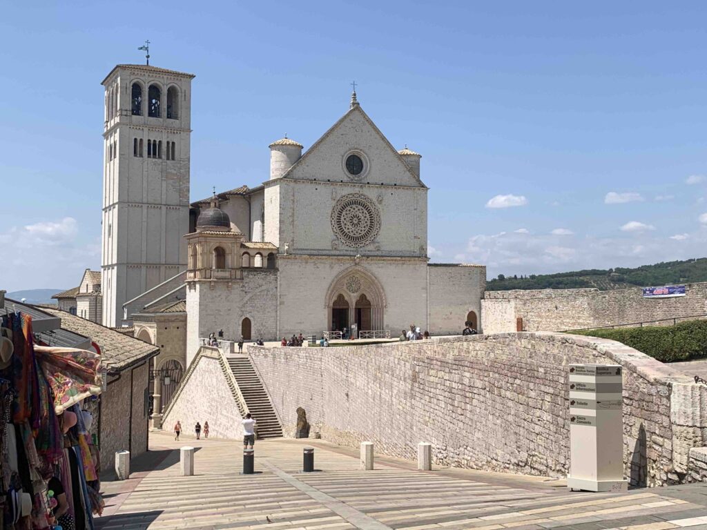Assisi, stad van Sint-Franciscus.