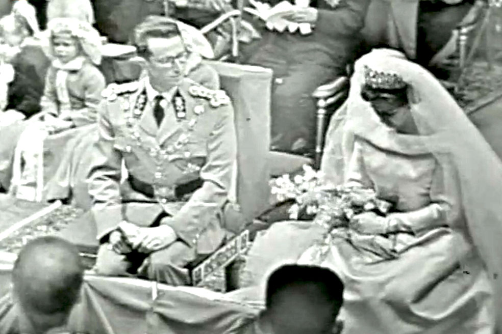 Het huwelijk van Fabiola en Boudewijn in 1960 was een van de eerste evenementen die rechtstreeks op tv werden uitgezonden