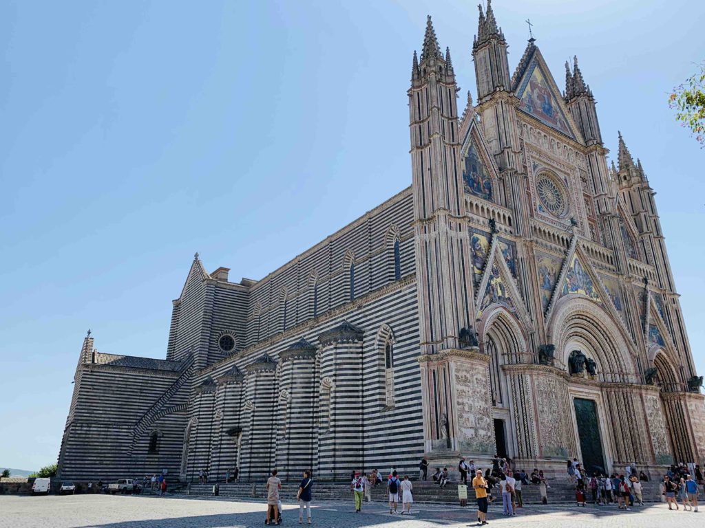 De Duomo van Orvieto.