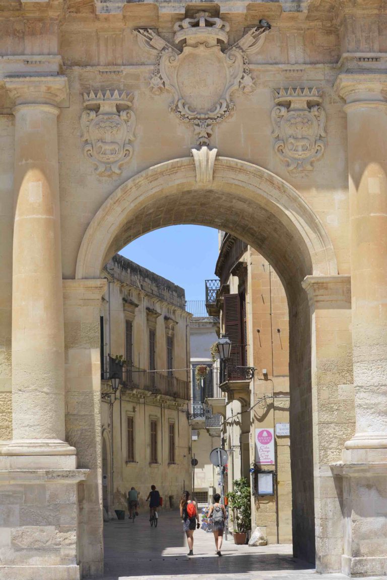 De Porta San Biagio is één van drie monumentale toegangspoorten tot de stad.