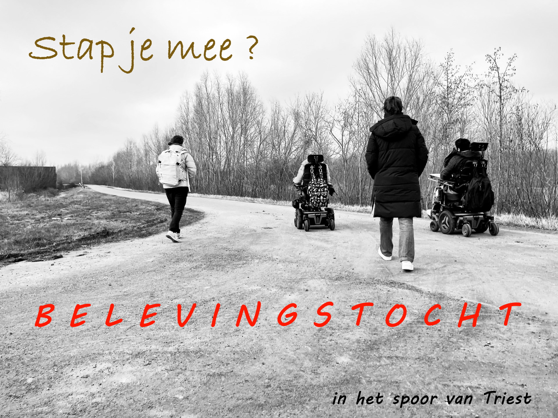 Belevingstocht in spoor van Triest 