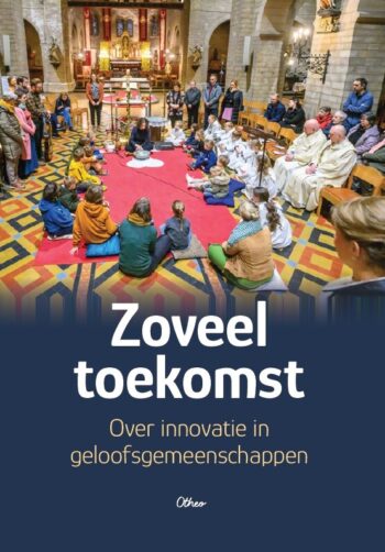 cover 'Zoveel toekomst', kinderen in een kring voor het altaar.