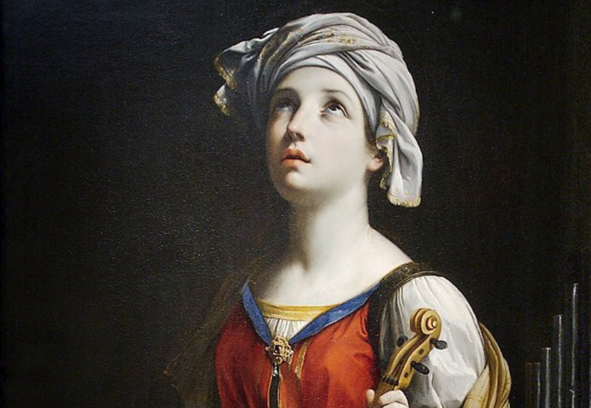 De heilige Cecilia, door Guido Reni (1603).