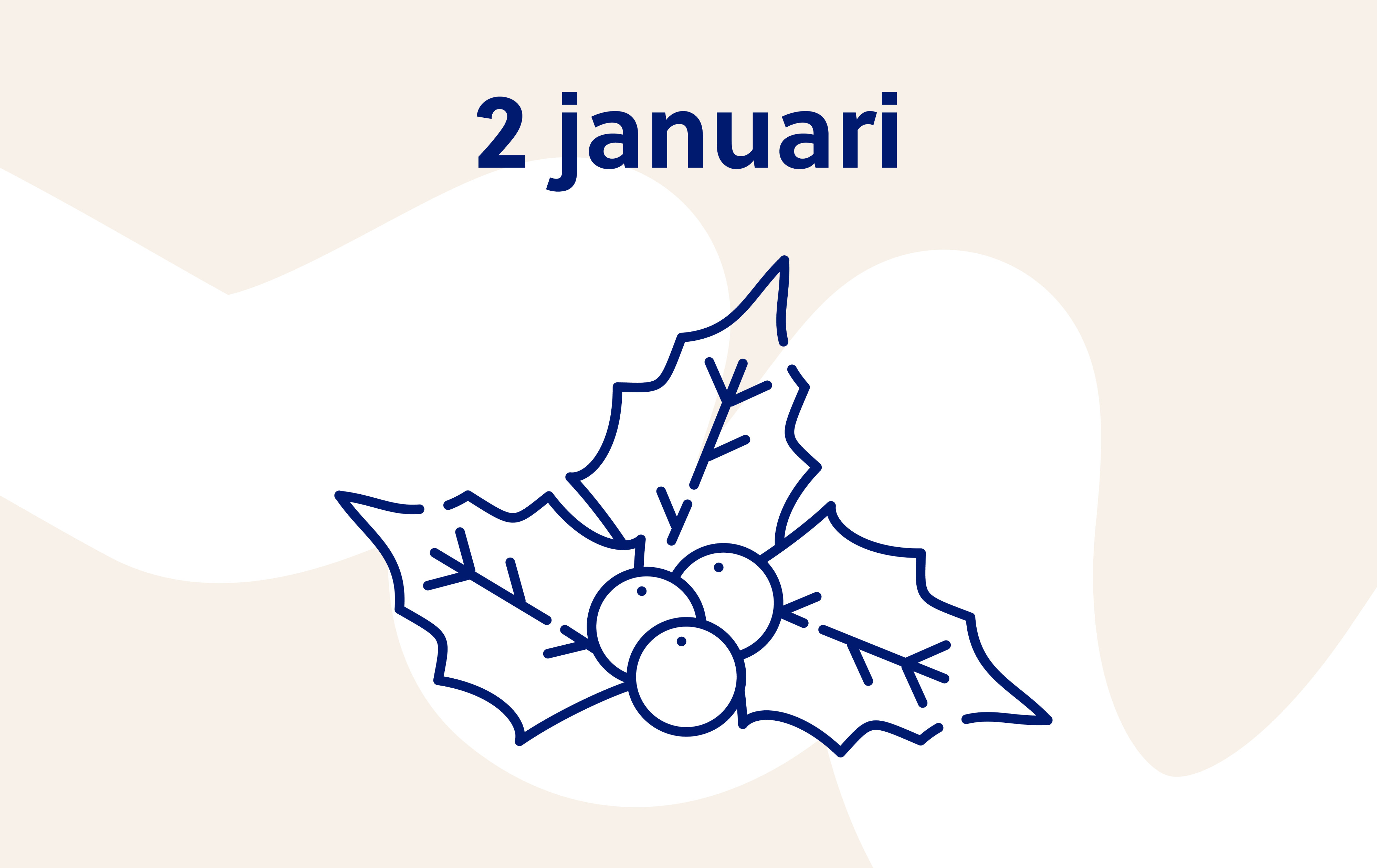 Kalendertegel 2 januari