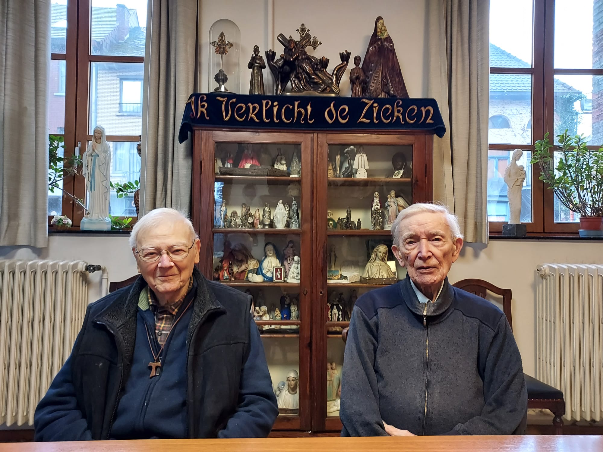 Minderbroeders Jozef en Alfons vieren binnenkort hun 100ste verjaardag