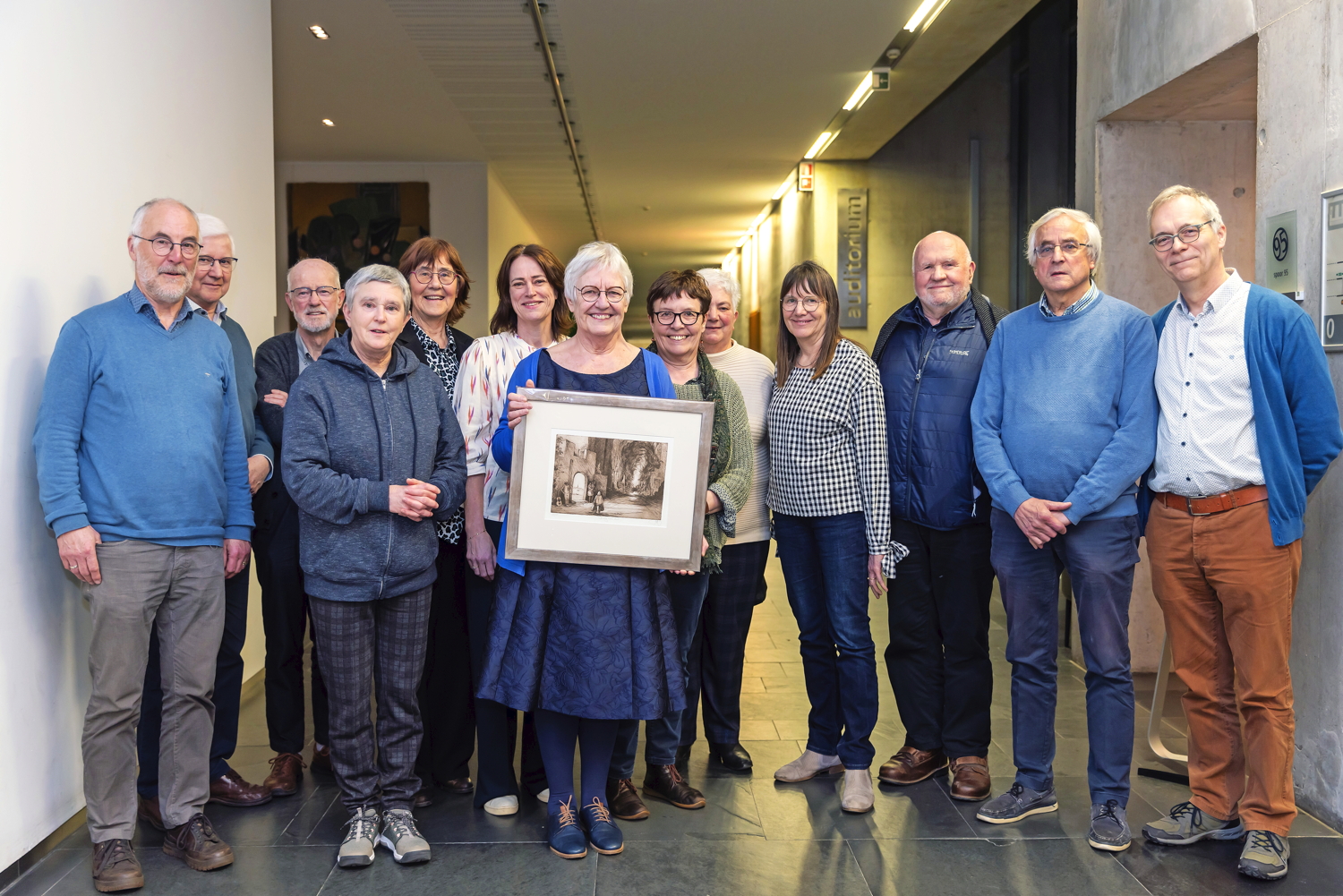 Bestuursleden en vrijwilligers zijn blij met de erkenning. © Fotostudio Leemans