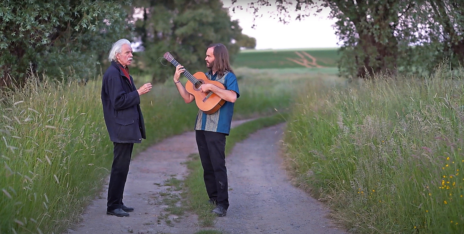 Vader Koen De Cauter en zoon Myrddin delen een passie voor poëzie en muziek. © Zephyrus Music