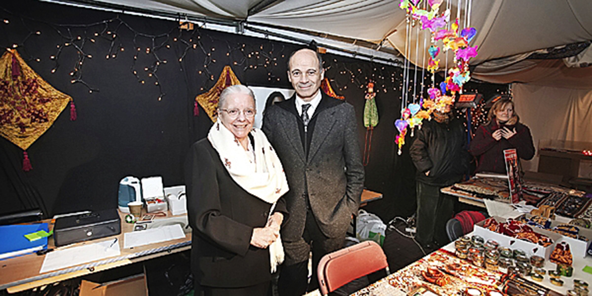 Zuster Jeanne Devos en kinderpsychiater Peter Adriaenssens zullen getuigen over hun levenswerk in India. © KU Leuven