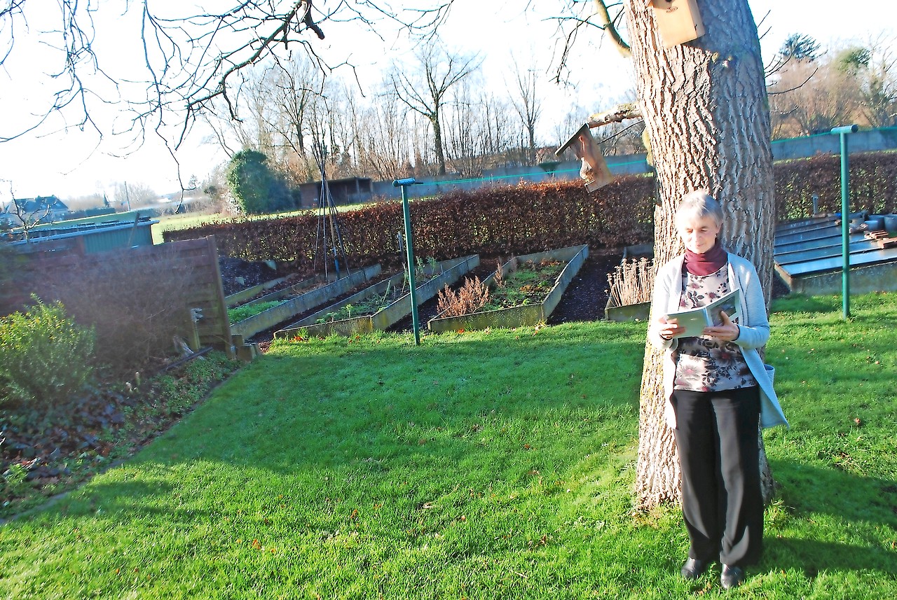 Lucie Vrebos wijdde een hele dichtbundel aan gedichten over bomen, symbool van de levenscyclus. © Filip Ceulemans