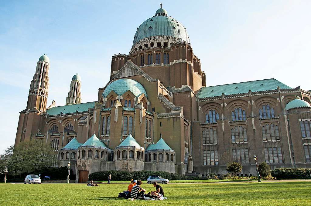 De basiliek van Koekelberg is de grootste art-decokerk ter wereld. © Niels Mickers