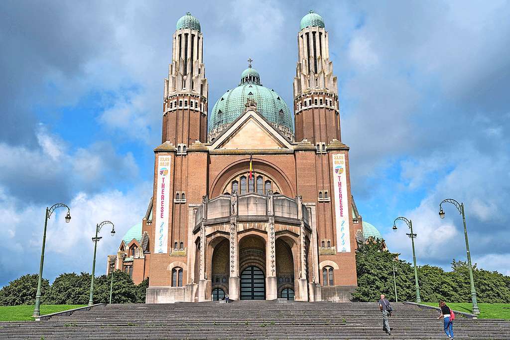 De apotheose van het bijzondere Thérèse van Lisieux-jaar is een veertiendaagse in de basiliek van Koekelberg. © Guy Renson