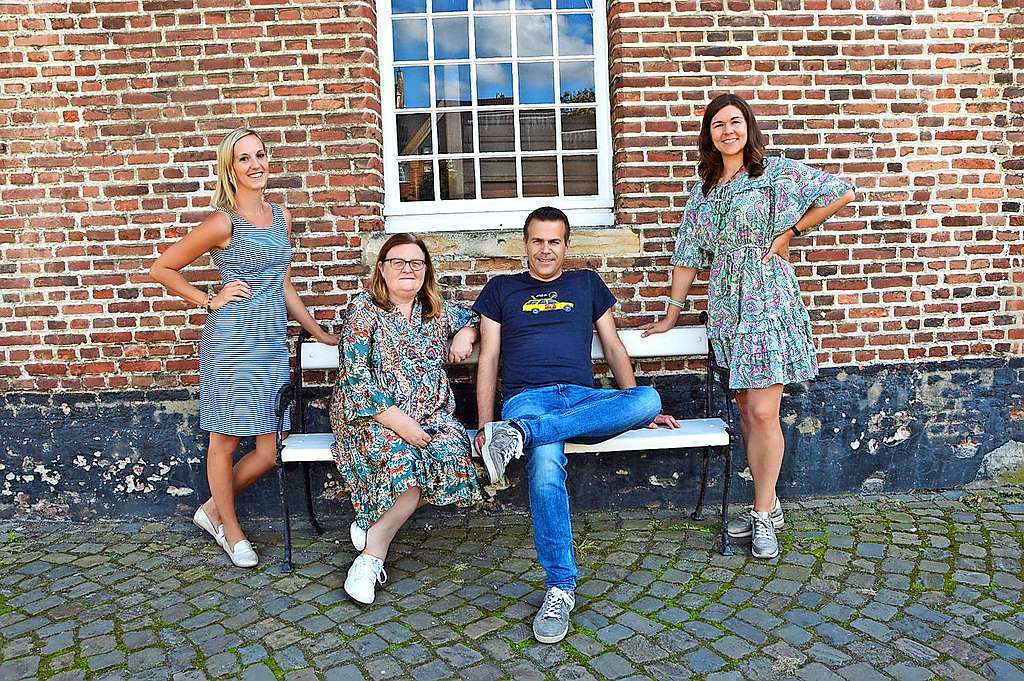 Erika, Ingrid, Gert en Liesbeth, de vier huidige catechisten, zoeken versterking. © Pastorale Zone Sint-Franciscus Glabbeek