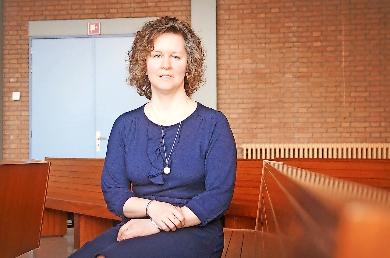 Ilse Craps: „Ik steek mijn kwetsbaarheid niet onder stoelen of banken.” © Tony Dupont