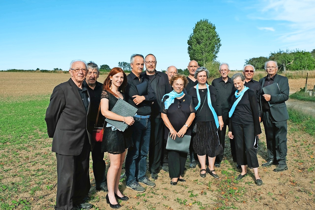 In het weidse muzikale landschap is er plaats voor de gregoriaanse muziek van de Schola Gregoriana Sainensis. © Hugo Casaer