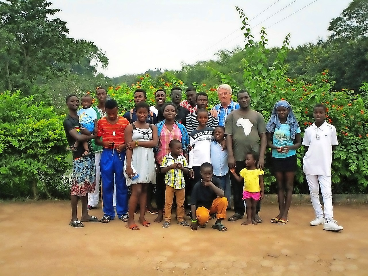 Christ Smeets: „Wie in het opvangtehuis woont, heeft het goed.” © Sankofa Mbofra