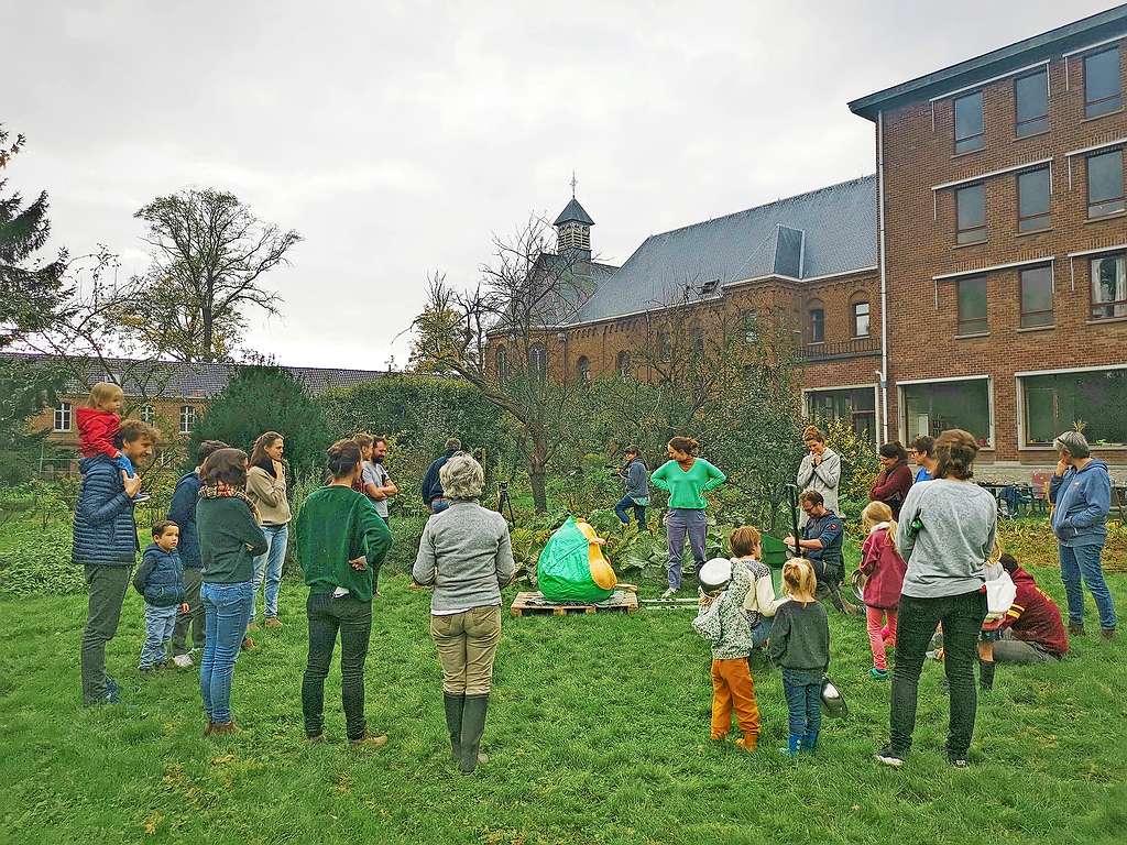 Vosberg biedt ruimte om te wonen, te spelen, te werken en uit te rusten. © Vosberg Cohousing