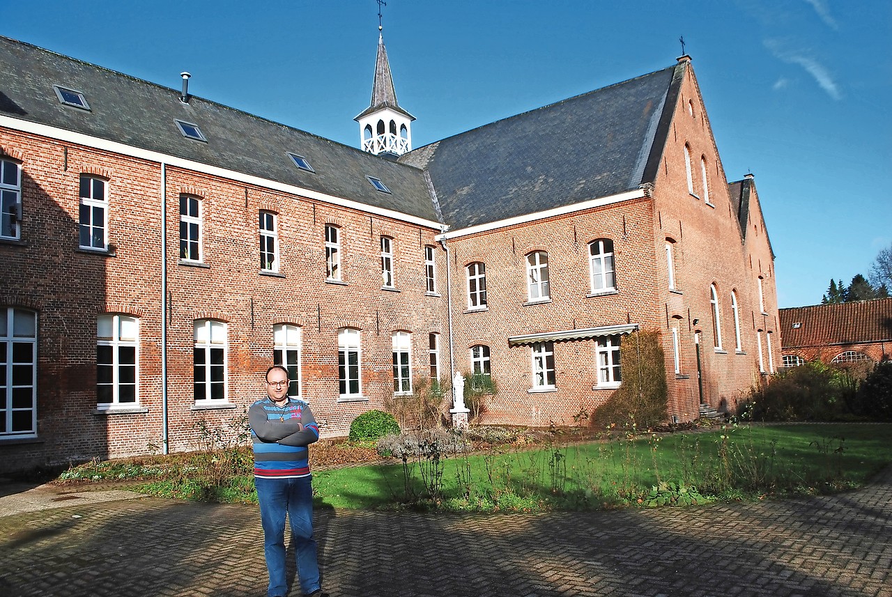 Kenny Brack kijkt uit naar de opening van het franciscaanse belevingscentrum. © Filip Ceulemans