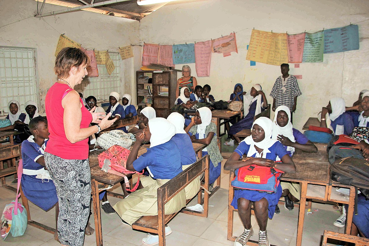 Plan for Gambia zet sterk in op onderwijs in het West-Afrikaanse land. © François Meersseman