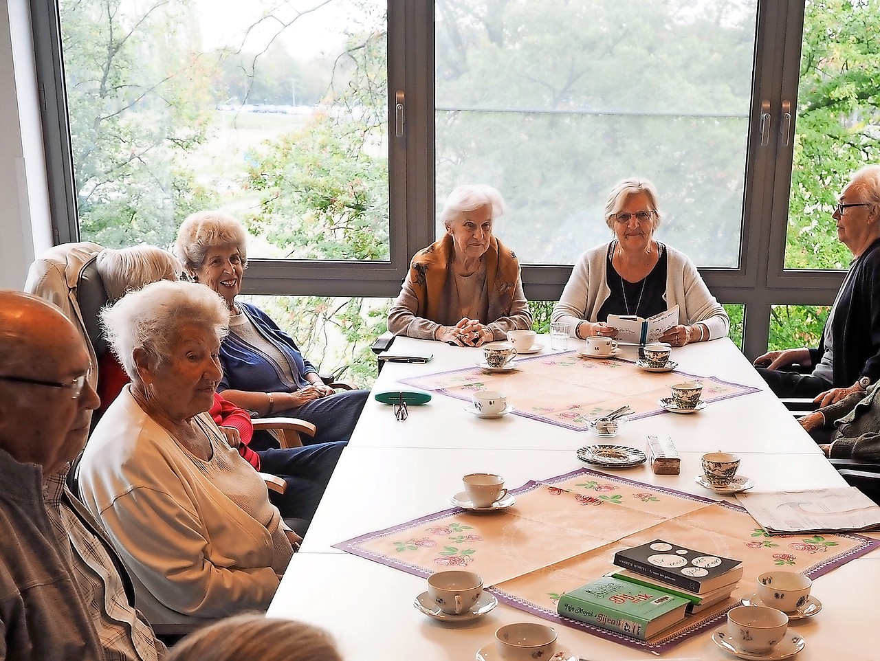 Lezen in groep weekt een bijzondere dynamiek los. © Filip Ceulemans