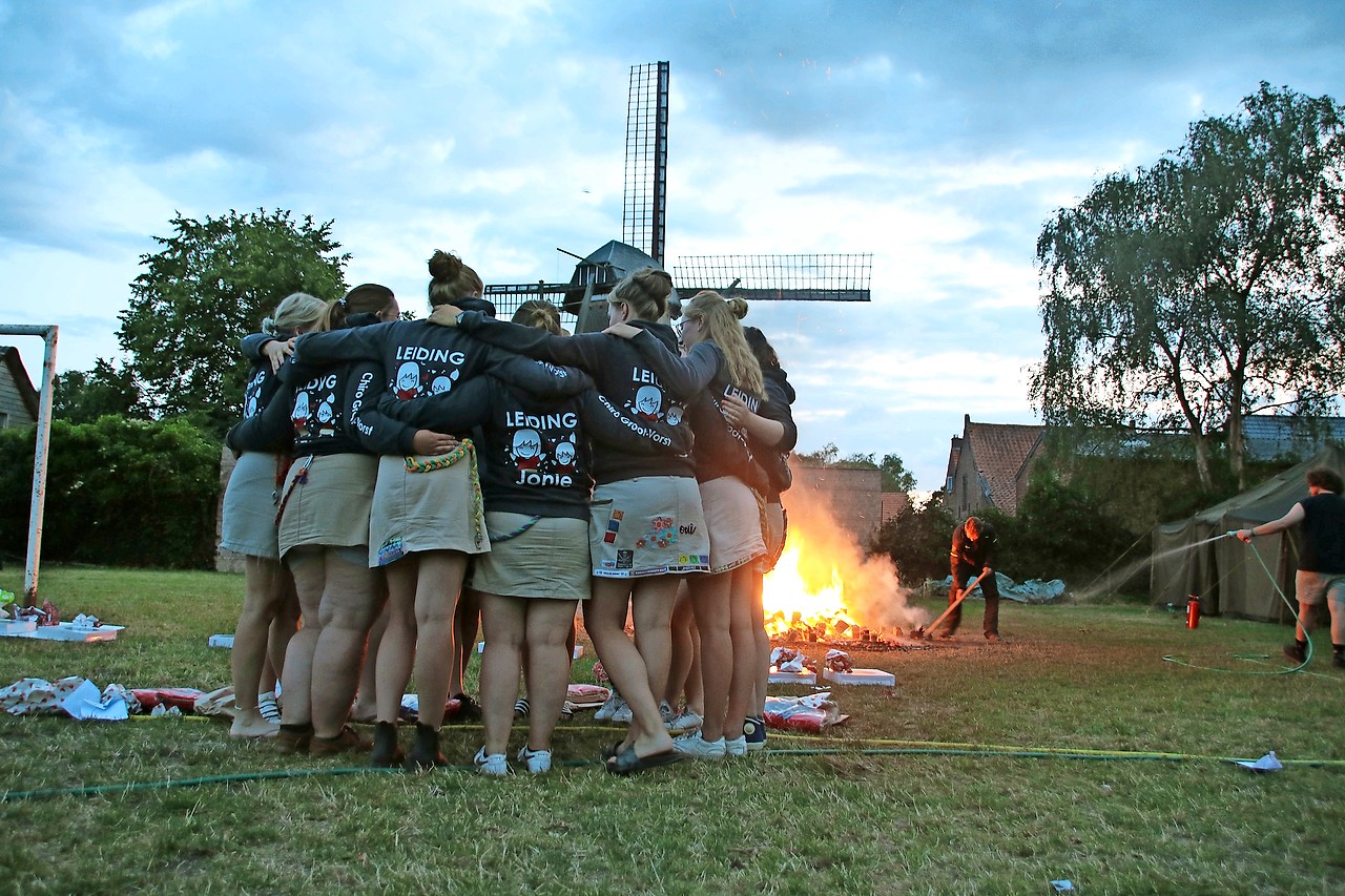 Vorig jaar won Chiro De Schakel uit Groot-Vorst met deze foto Klik & Win. © Chiro De Schakel