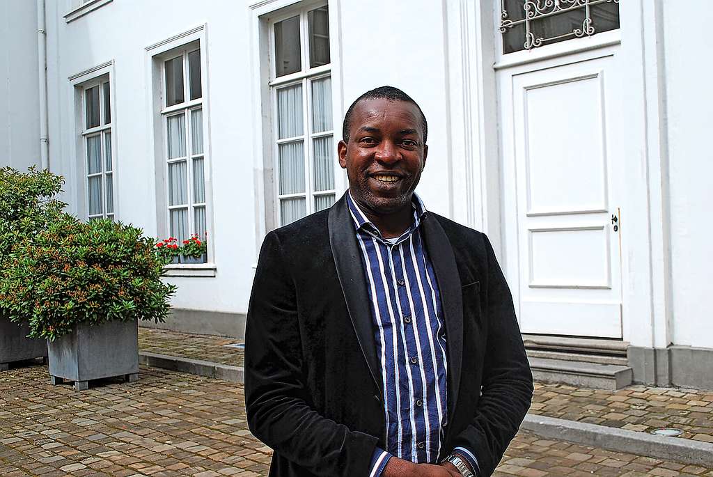 Emmanuel Ikeobi is de eerste Amanduspriester die vicaris wordt. © Filip Ceulemans