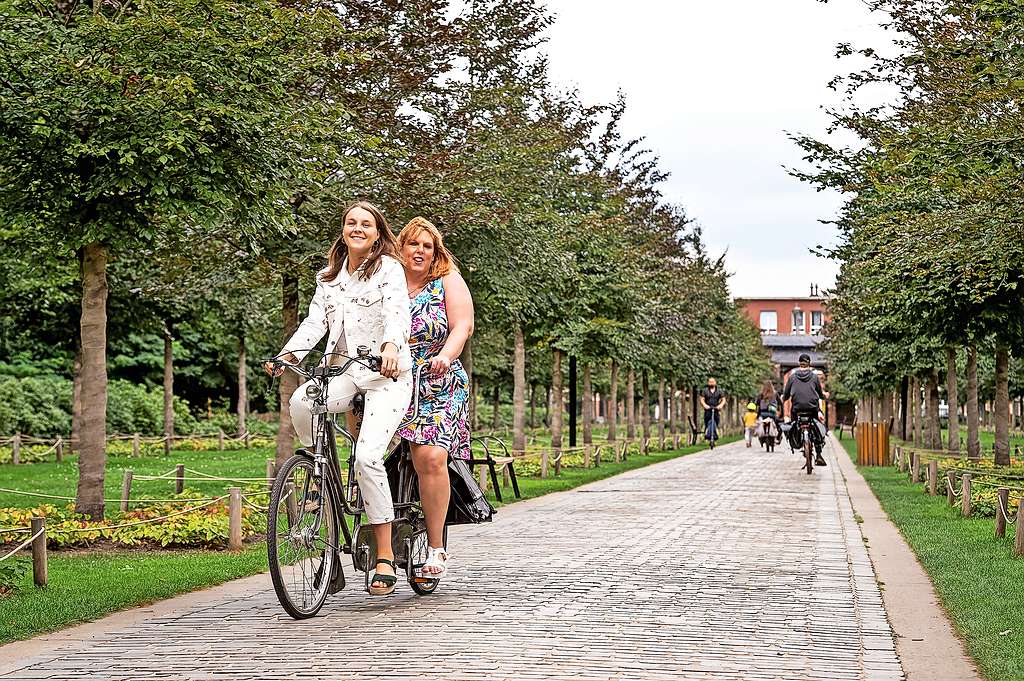 Kim (rechts) en Babette vormen sinds januari een tandem. © Sigrid Spinnox