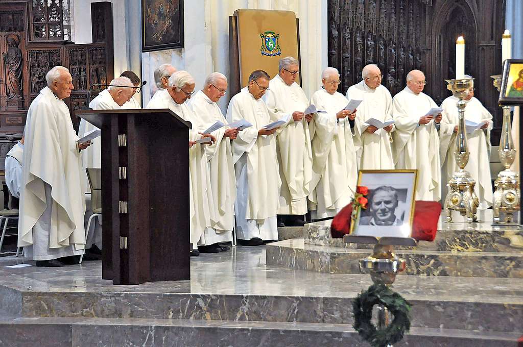 In 2018 werd Charles Deckers’ zaligverklaring gevierd in de Antwerpse kathedraal. © Mark Walker