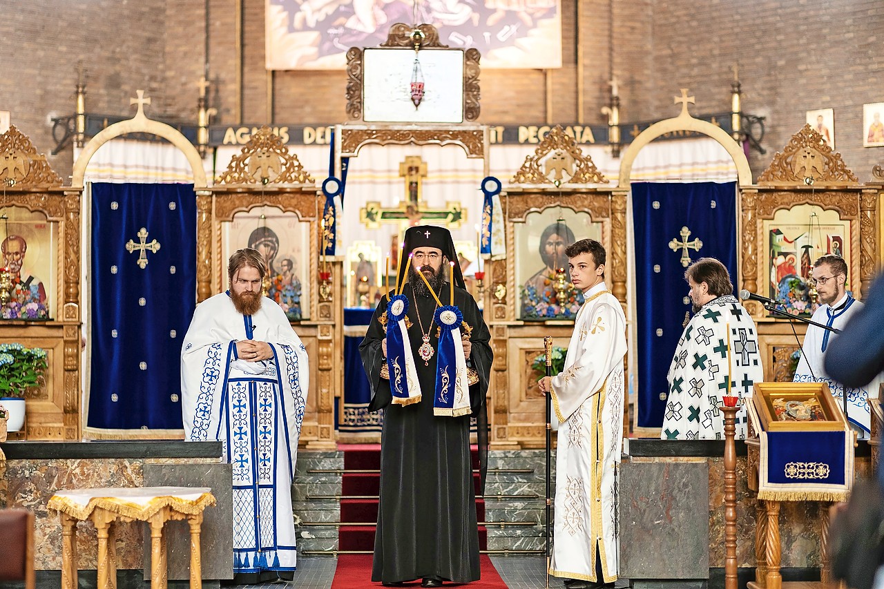 Ook de Roemeens-orthodoxe kerk opent de deuren tijdens de Nacht van de kerken. © Filip Ceulemans