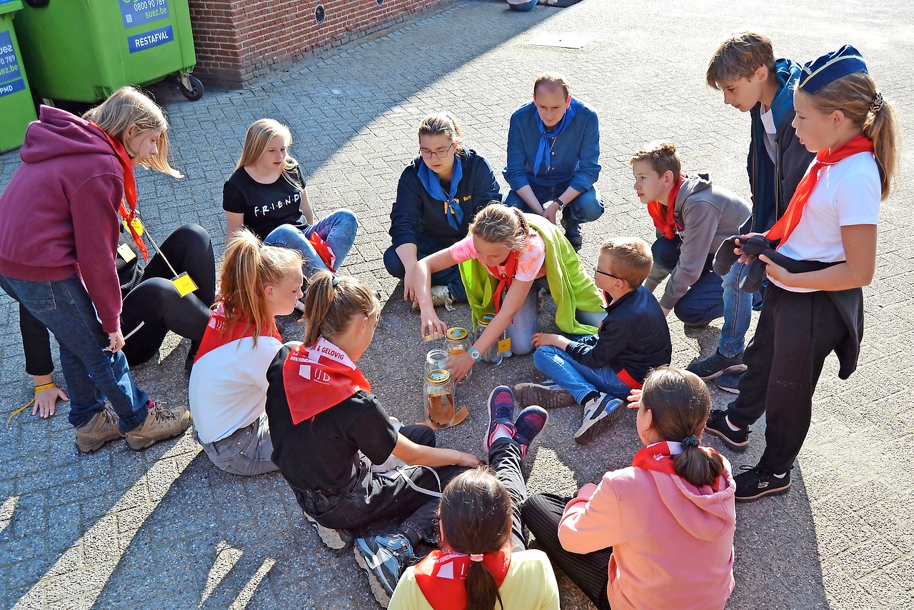 De jongerenkampen bieden een combinatie van plezier en bezinning. © IJD