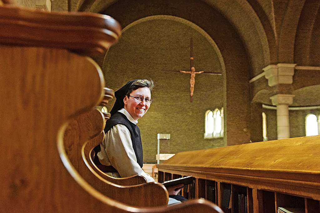 Zuster Katharina’s leven staat volledig in het teken van haar christelijk geloof. © Mia Uydens