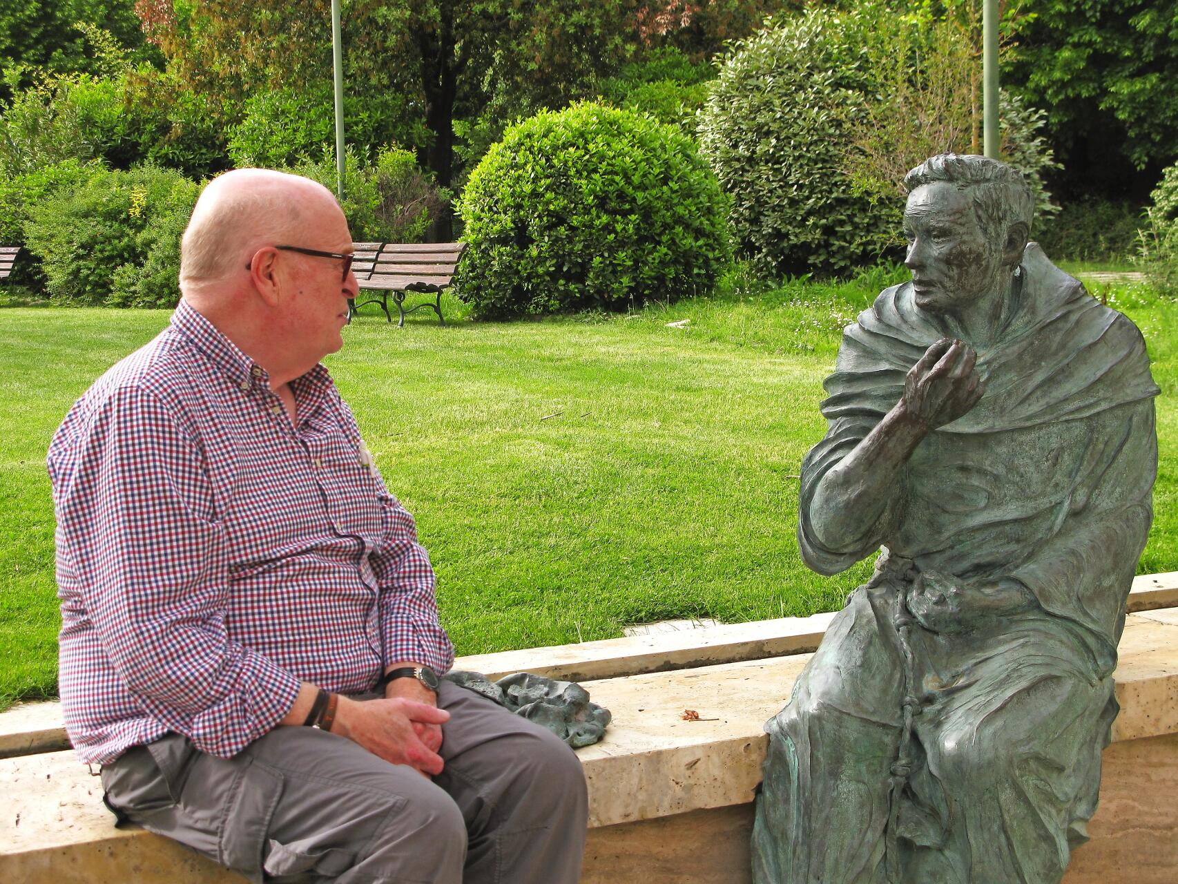 Koen De Witte vond in Franciscus van Assisi de ware jakob. © Herlinde Van Hecke