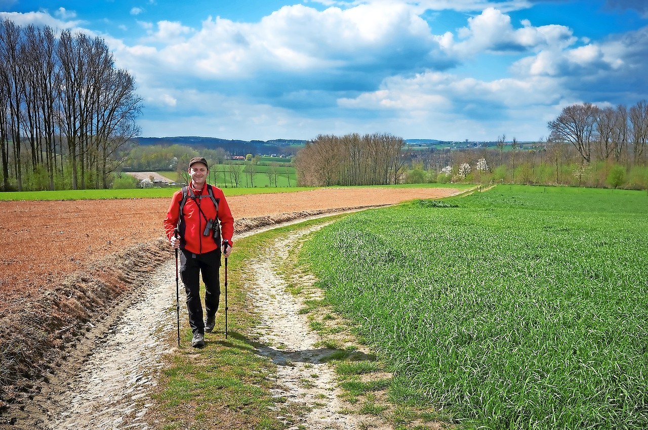 Mattias Furniere: „Door te wandelen krijg ik telkens nieuwe moed.” © Mattias Furniere