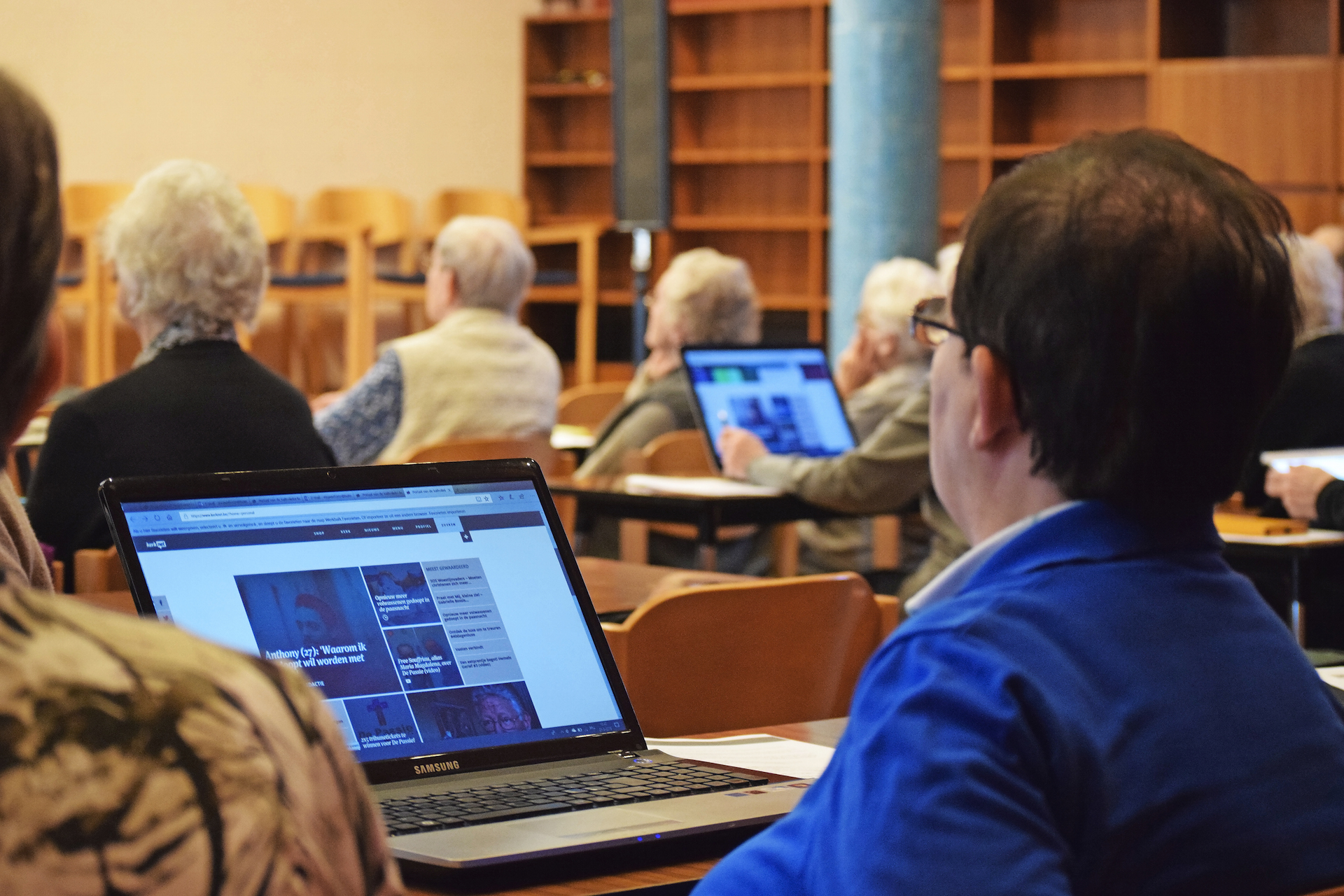 Ook digitaal valt er veel over de Kerk in Vlaanderen te ontdekken. De kunst is ook online je weg te vinden. © Jan Demuynck