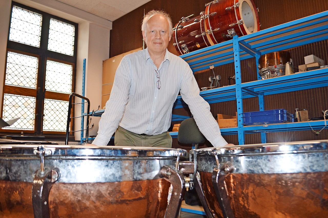 Florian Heyerick trommelde wereldwijd musici op voor Cydonia Barocca. © Bertrand Goethals