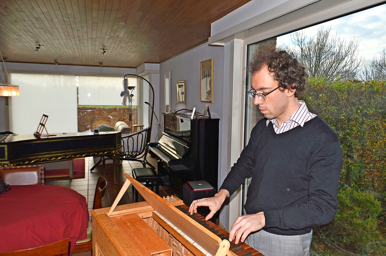 Nicolas De Troyer: „La nativité is Messiaens lofzang voor de Schepper.” © Bertrand Goethals