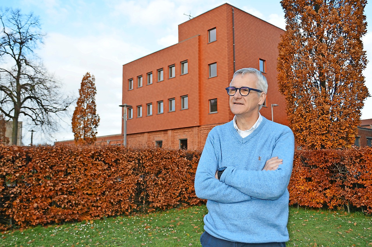 Alexis Versele: „Gemeenschapseconomie sluit wonderwel aan bij Laudato si’.” © Bertrand Goethals