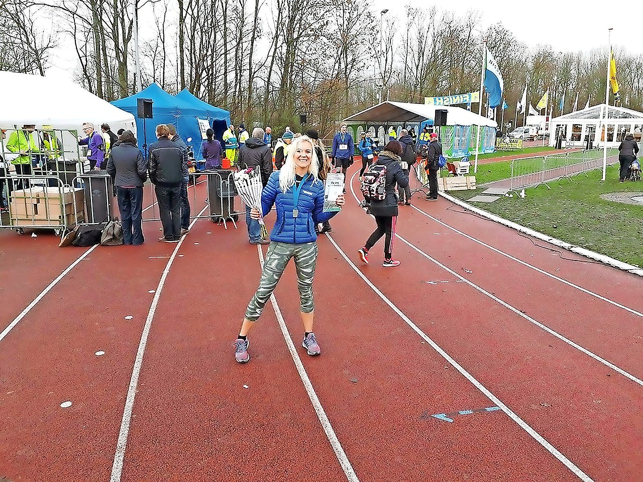 Adinda Vetsuypens: „Lopen maakt van mij een beter mens.” © Tim Verbeke