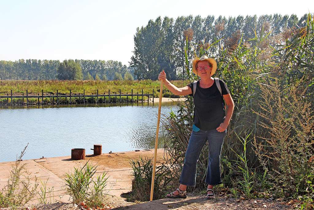 Ann Deneir: „Ondanks de opgelegde afstand kunnen we verbonden blijven.” © Liselotte Anckaert