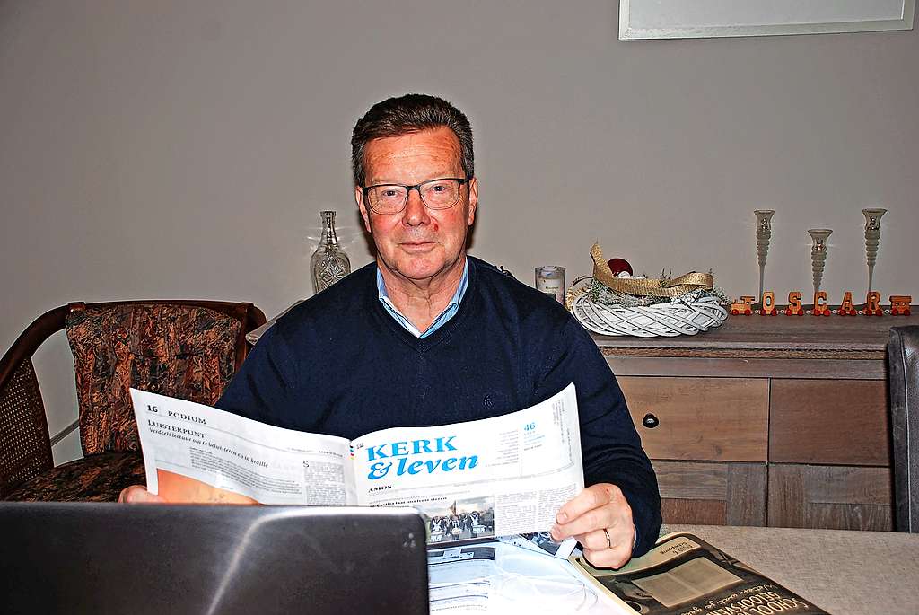 Luc De Donder: „Optimisme stelt weleens teleur.” © Luc De Donder