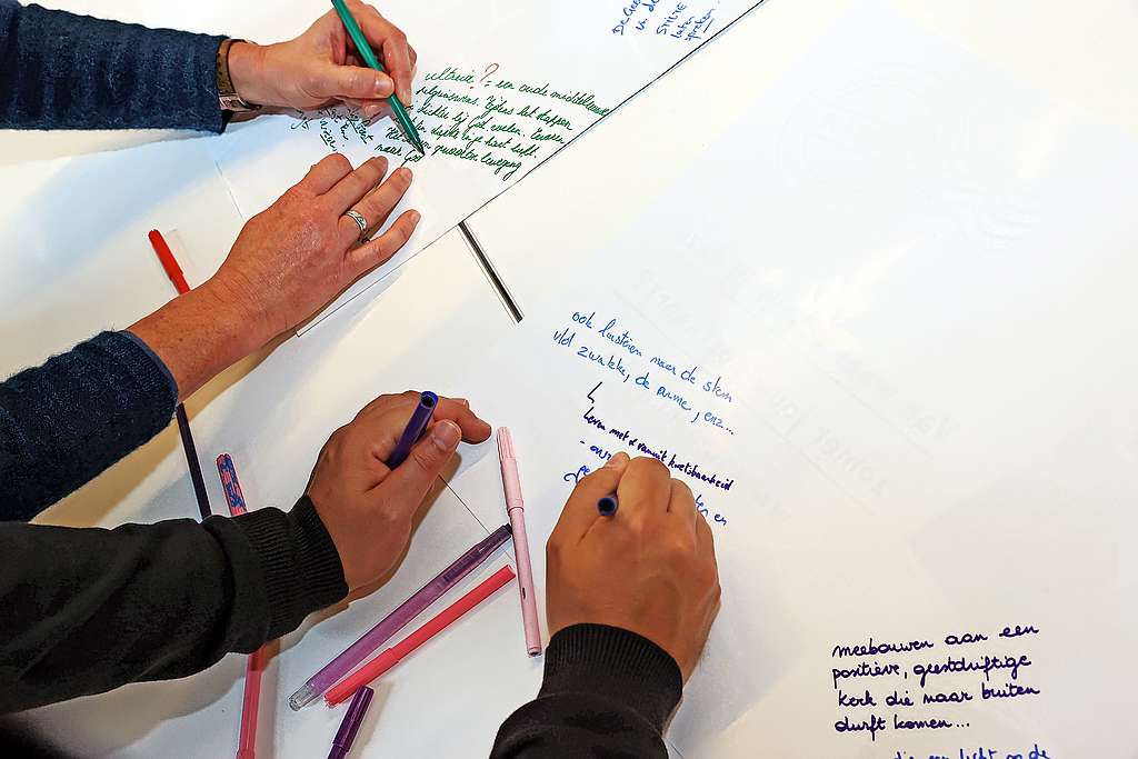 De werkgroep synodaliteit ging een jaar geleden van start. © Bisdom Gent