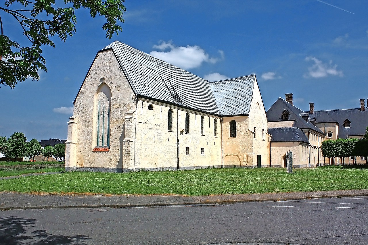 Tegen 2028 moet het centrum in de abdij van Maagdendale klaar zijn. © ArcheoNet Vlaanderen