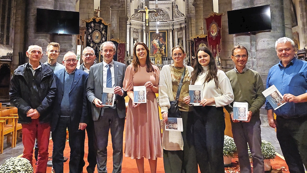 De erfgoedsprokkel van de Sint-Nicolaaskerk was aan herziening toe, na de erkenning van twee kerkschatten. © Provincie Oost-Vlaanderen