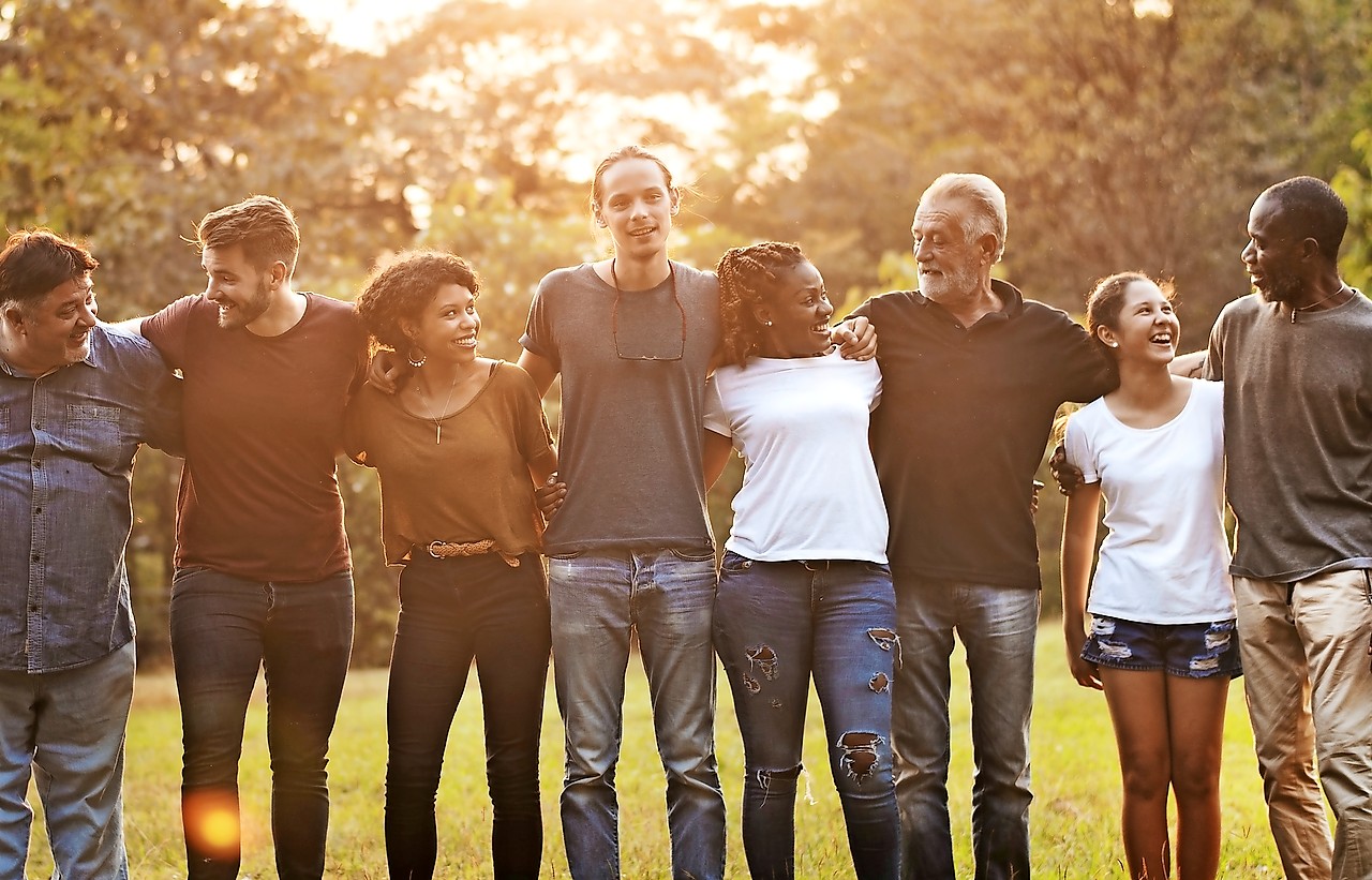 Hartelijkheid is iedereen met open hart tegemoetkomen. © Shutterstock