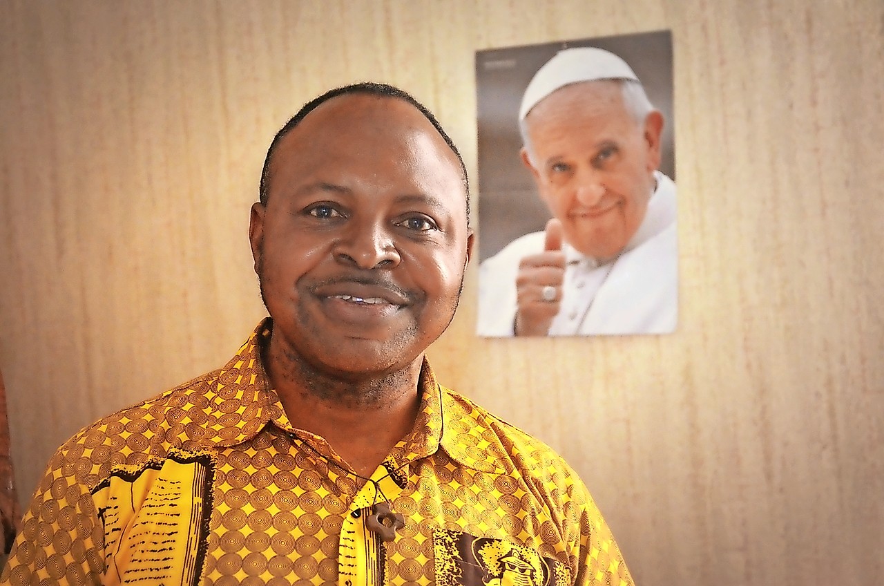 Augustin Bokolo wordt straks diaken in de pastorale eenheid Sint-Franciscus. © Tony Dupont