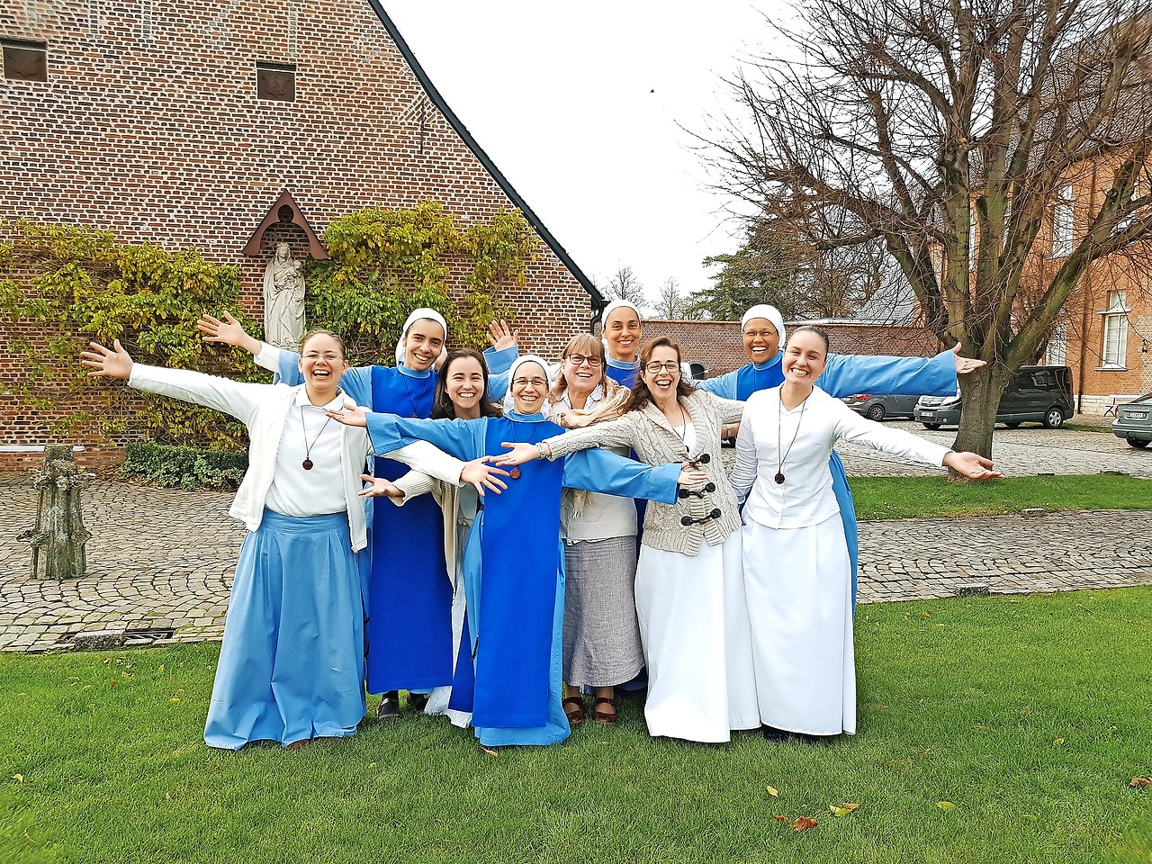 De nieuwelingen worden in Tongeren met open armen ontvangen. © Zaden van het Woord