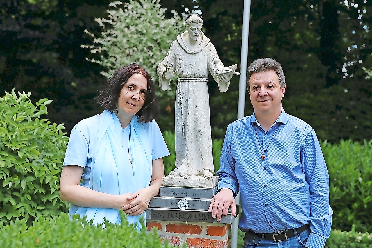 Sabine Van Empten en Serge Casier studeerden onlangs af aan het HIGW. © Warm Borgloon