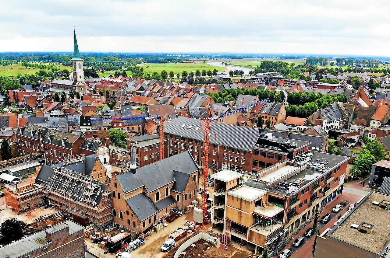 Momenteel vinden grondige restauratiewerken plaats aan het voormalige kapucijnenklooster in Maaseik. © Tom Zegers