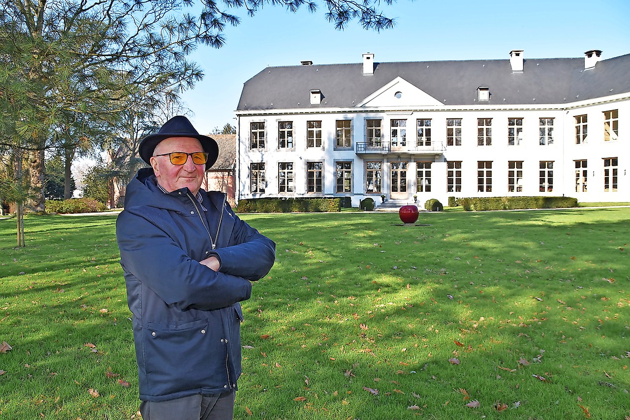 Bertho Cleuren: „Het klooster van weleer is vandaag een bevallig kasteel. © Tony Dupont