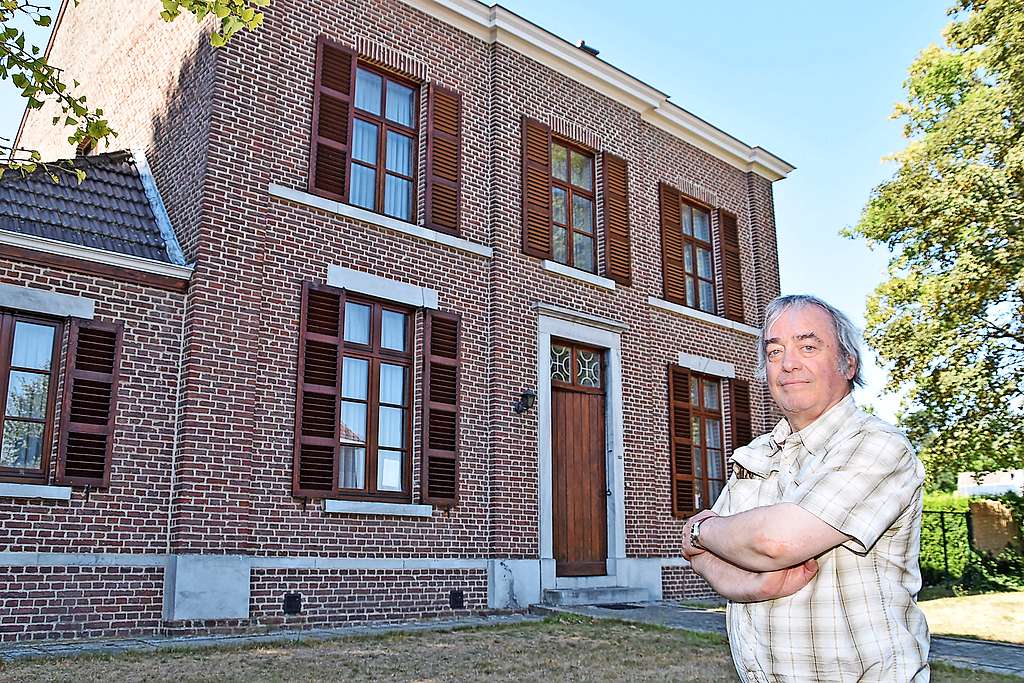 Coördinator Felix Bergers vond in de pastorie in Godsheide een nieuwe plek voor de Universiteit voor het Maatschappelijk Belang. © Tony Dupont